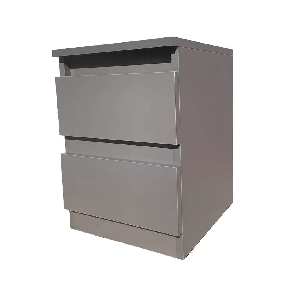 Gizli Bölmeli Komodin Antrasit Renk